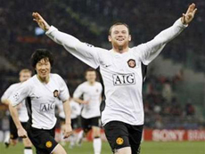 Niềm vui của Rooney sau khi nâng tỷ số lên 2-0 cho M.U. Ảnh: Reuters.
